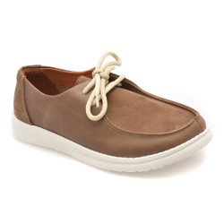 Mocasini GOLD DEER gri, 4534321, din piele naturala
