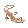 Sandale elegante FLAVIA PASSINI aurii, V1838, din piele naturala