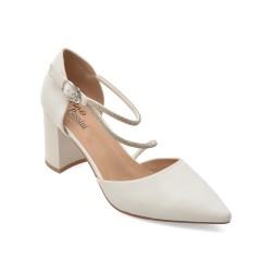 Pantofi eleganti FLAVIA PASSINI albi, V1822, din piele naturala