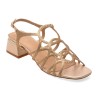Sandale EPICA aurii, 951, din material textil