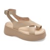Sandale EPICA nude, 935AG17, din piele naturala