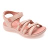 Sandale CLARKS roz, MIRA MADI, din material textil
