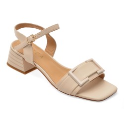 Sandale EPICA bej, UZ1910, din piele naturala