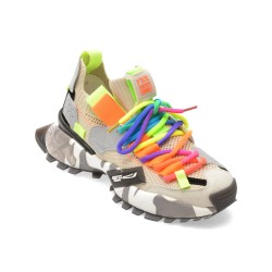 Pantofi sport GRYXX bej, 18159, din material textil