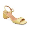 Sandale FLAVIA PASSINI galbene, HZY63, din piele naturala