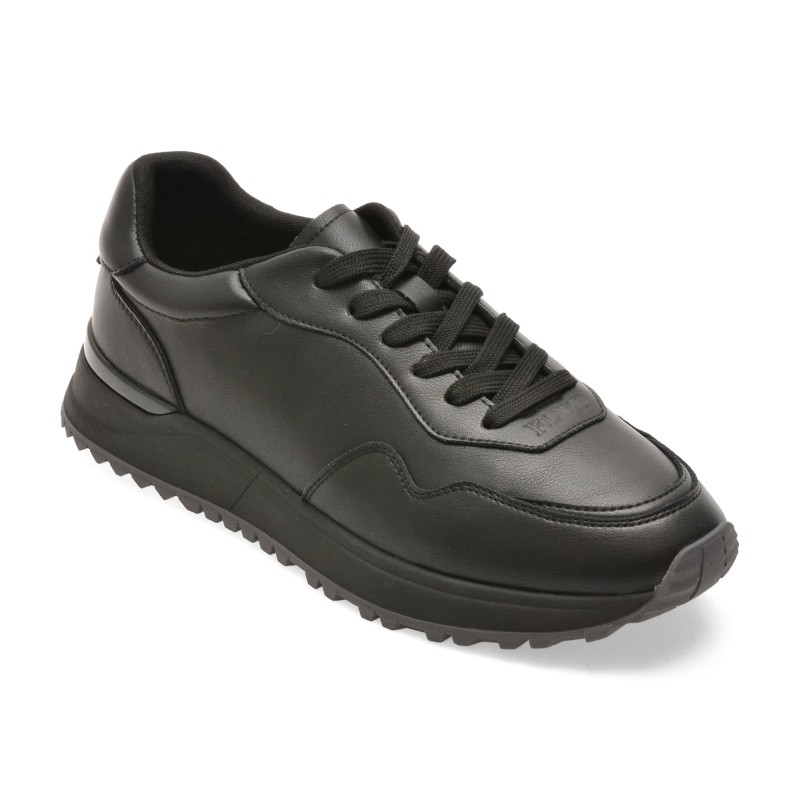 Pantofi sport FLAVIA PASSINI negri, 18362, din piele naturala