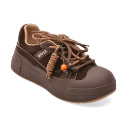 Pantofi sport GRYXX maro, 90525, din piele naturala