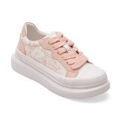 Pantofi sport PASS COLLECTION albi, SL60008, din material textil