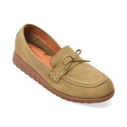 Mocasini IMAGE gri, 261007, din nabuc