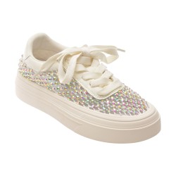 Pantofi sport FLAVIA PASSINI albi, 828, din material textil