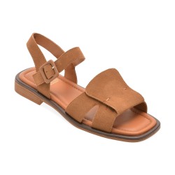 Sandale FLAVIA PASSINI maro, 25711, din piele intoarsa