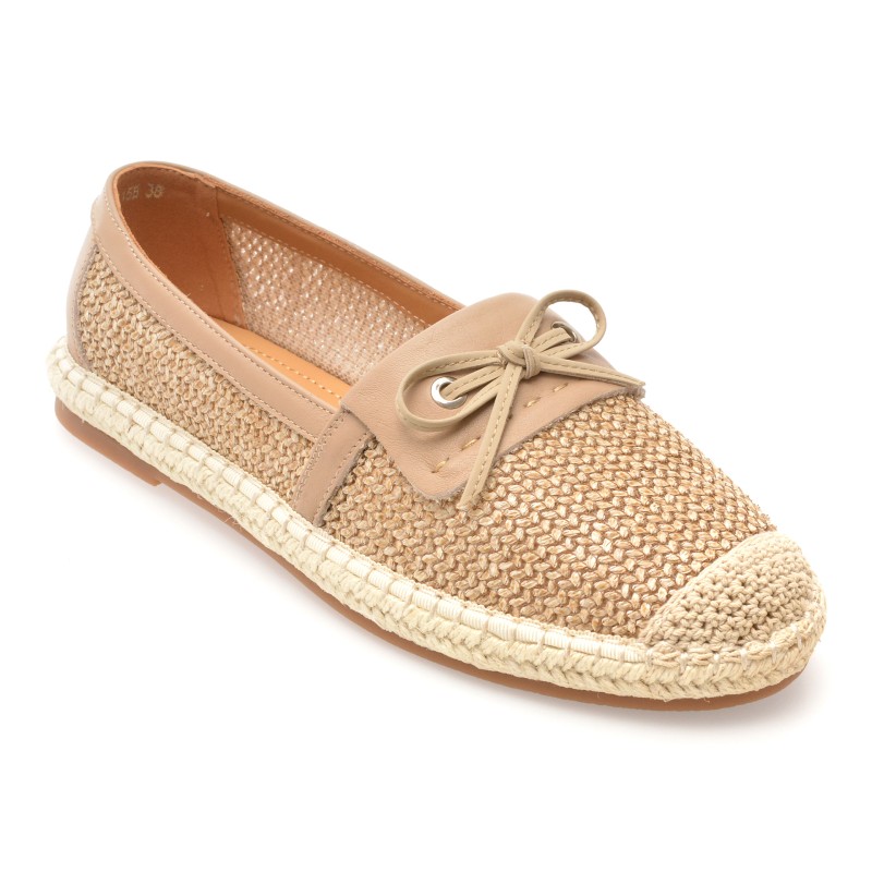 Pantofi EPICA bej, 2515, din material textil