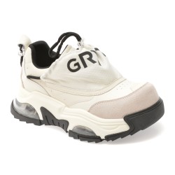 Pantofi sport GRYXX albi, 2065, din piele naturala