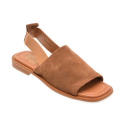 Sandale FLAVIA PASSINI maro, 7735, din piele intoarsa