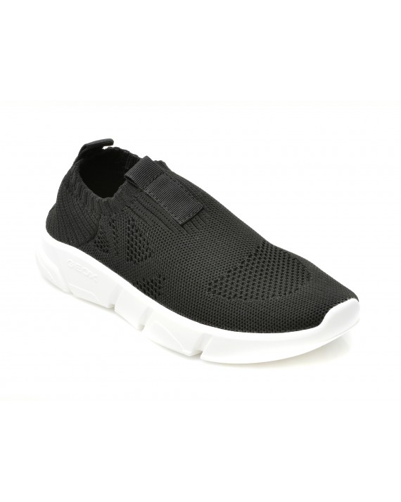 Pantofi sport GEOX negri, J02DMA, din material textil