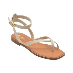 Sandale ALDO albe, DARESSI 110, din piele ecologica