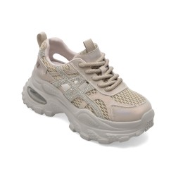 Pantofi sport GRYXX nude, 979, din piele naturala
