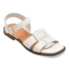 Sandale FLAVIA PASSINI albe, 909, din piele naturala