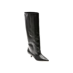 Cizme elegante ALDO negre, EVEROSE 001, din piele naturala lacuita