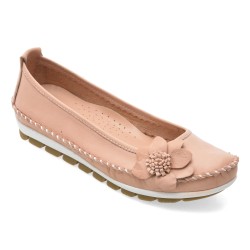 Balerini FLAVIA PASSINI nude, 127, din piele naturala