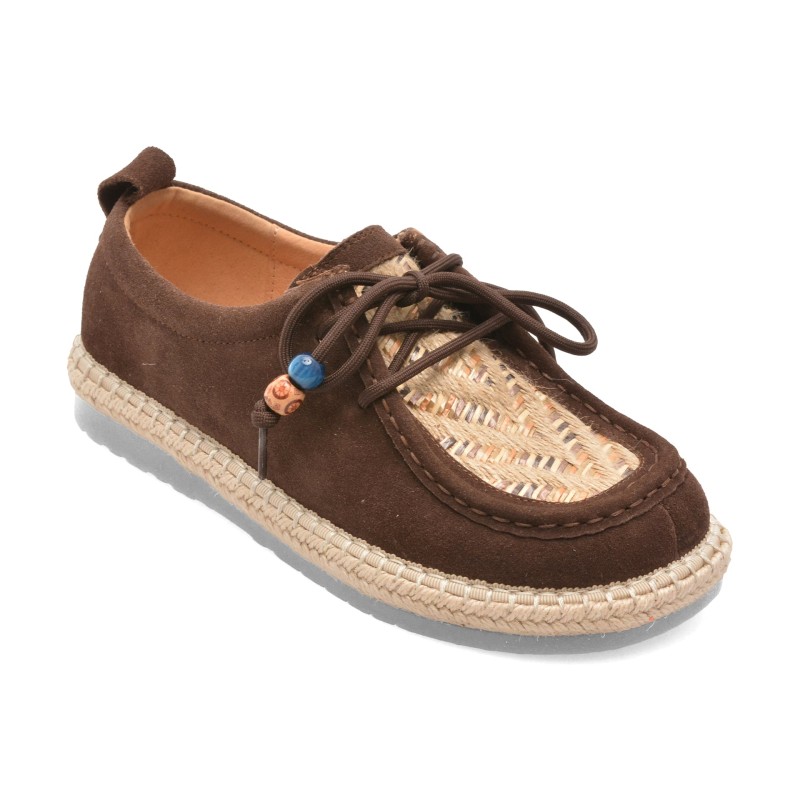 Mocasini GRYXX maro, 361, din piele intoarsa