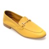 Mocasini FLAVIA PASSINI galbeni, GTB1, din piele naturala