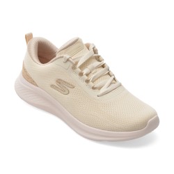 Pantofi sport SKECHERS bej, SKECH-LITE PRO 2.0, din material textil