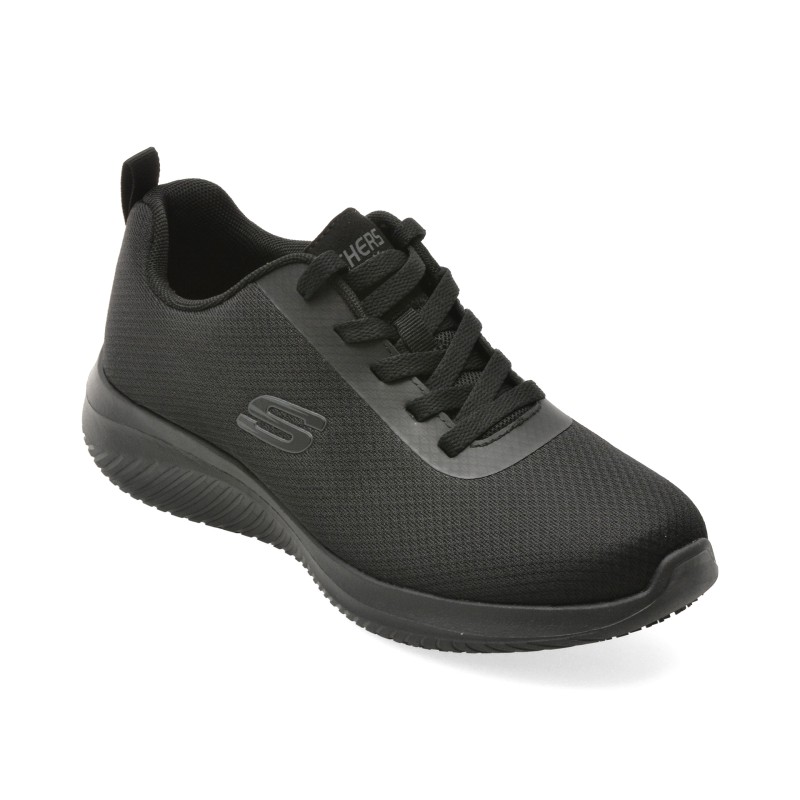 Pantofi sport SKECHERS negri, ULTRA FLEX 3.0, din material textil