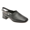 Pantofi EPICA negri, XT393, din piele naturala