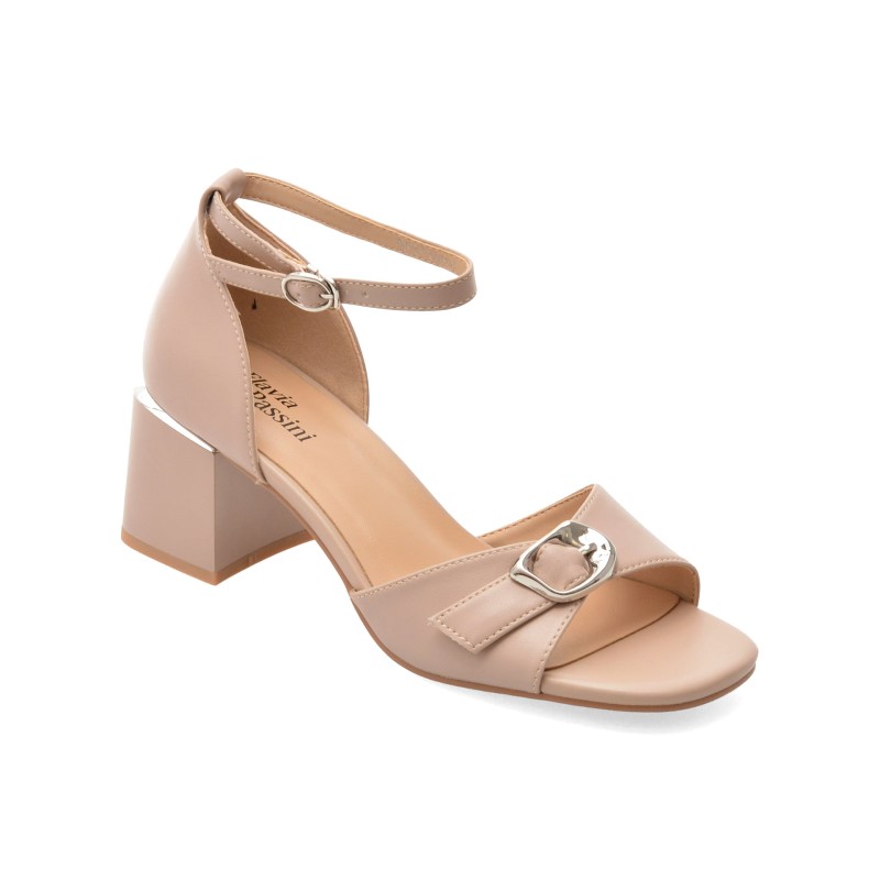 Sandale FLAVIA PASSINI bej, V1030, din piele naturala