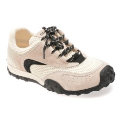 Pantofi sport GRYXX alb-negru, 6235, din material textil