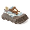 Pantofi sport GRYXX maro, S6101, din material textil si piele naturala
