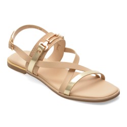 Sandale IMAGE bej, 943, din piele ecologica