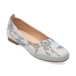 Balerini FLAVIA PASSINI albastri, 52331, din piele intoarsa