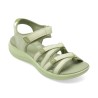 Sandale CLARKS verzi, MIRA MADI, din material textil
