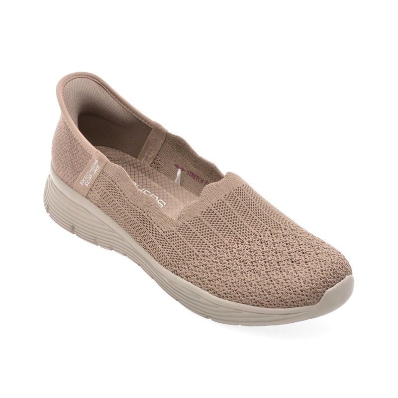 Pantofi sport SKECHERS gri, SEAGER, din material textil