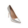 Pantofi eleganti EPICA PREMIUM argintii, 23172, din piele naturala