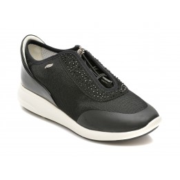 Pantofi sport GEOX negri, D621CE, din material textil