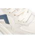 Pantofi sport GRYXX albi, A5583, din material textil si piele intoarsa