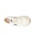Pantofi sport GRYXX albi, A5583, din material textil si piele intoarsa