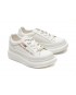 Pantofi sport GRYXX albi, G21113, din piele naturala