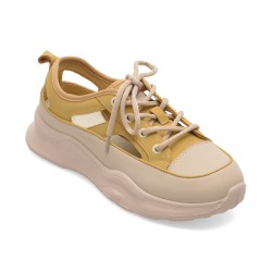 Pantofi sport FLAVIA PASSINI galbeni, 70302, din piele ecologica