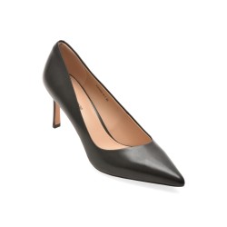 Pantofi eleganti EPICA PREMIUM negri, 23933, din piele naturala