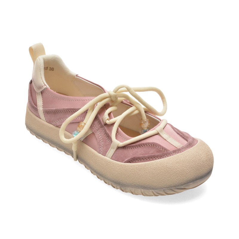 Pantofi sport GRYXX roz, 261055, din material textil si piele naturala