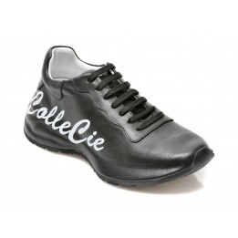 Pantofi sport ILVI negri, 196, din piele naturala