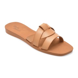 Papuci FLAVIA PASSINI bej, 945, din piele naturala