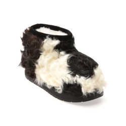 Ghete GRYXX alb-negru, 7878, din material textil