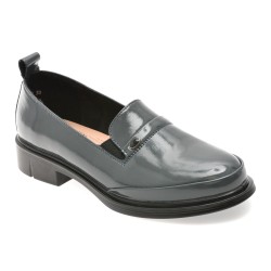 Pantofi FLAVIA PASSINI gri, 4403, din piele naturala lacuita