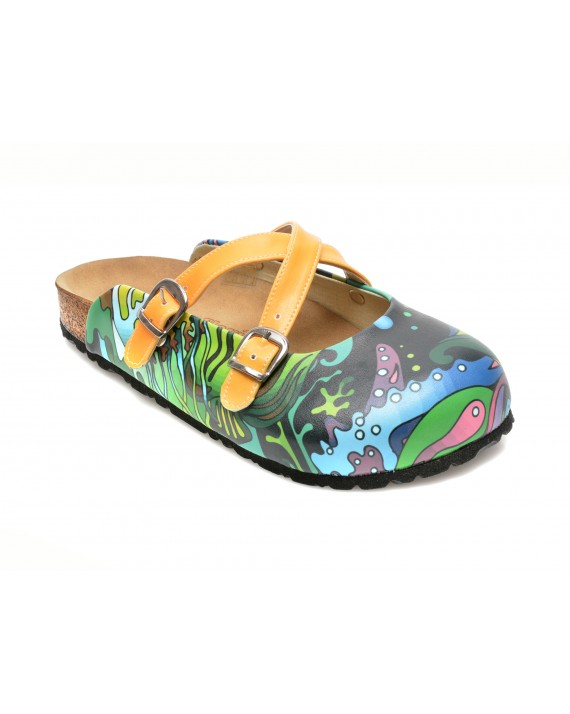 Papuci FLAVIA PASSINI multicolor, 311, din piele ecologica