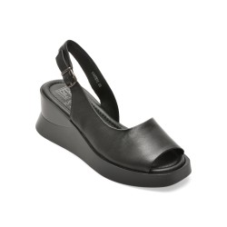 Sandale FLAVIA PASSINI negre, 14787, din piele naturala